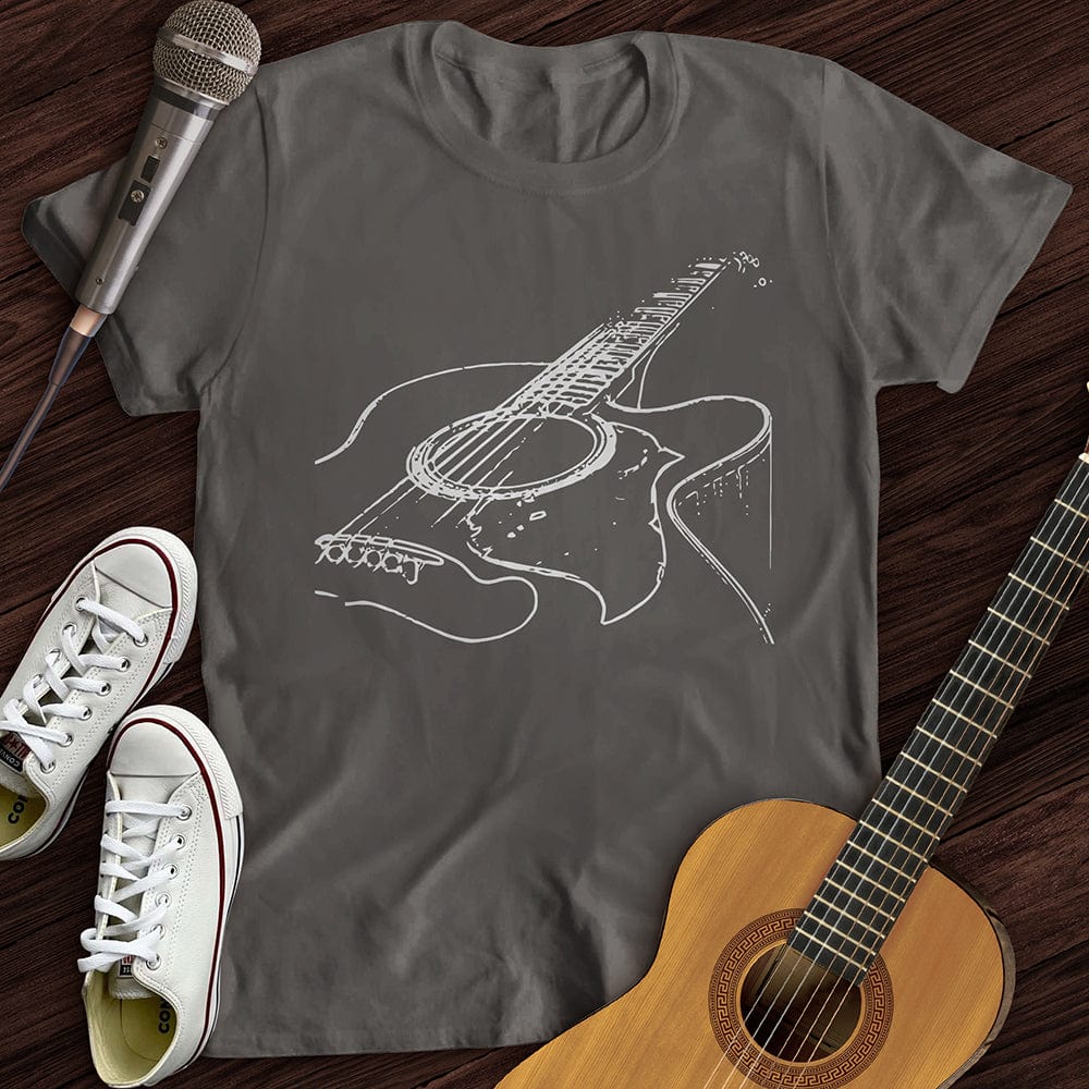 Guitar Sketch T-Shirt