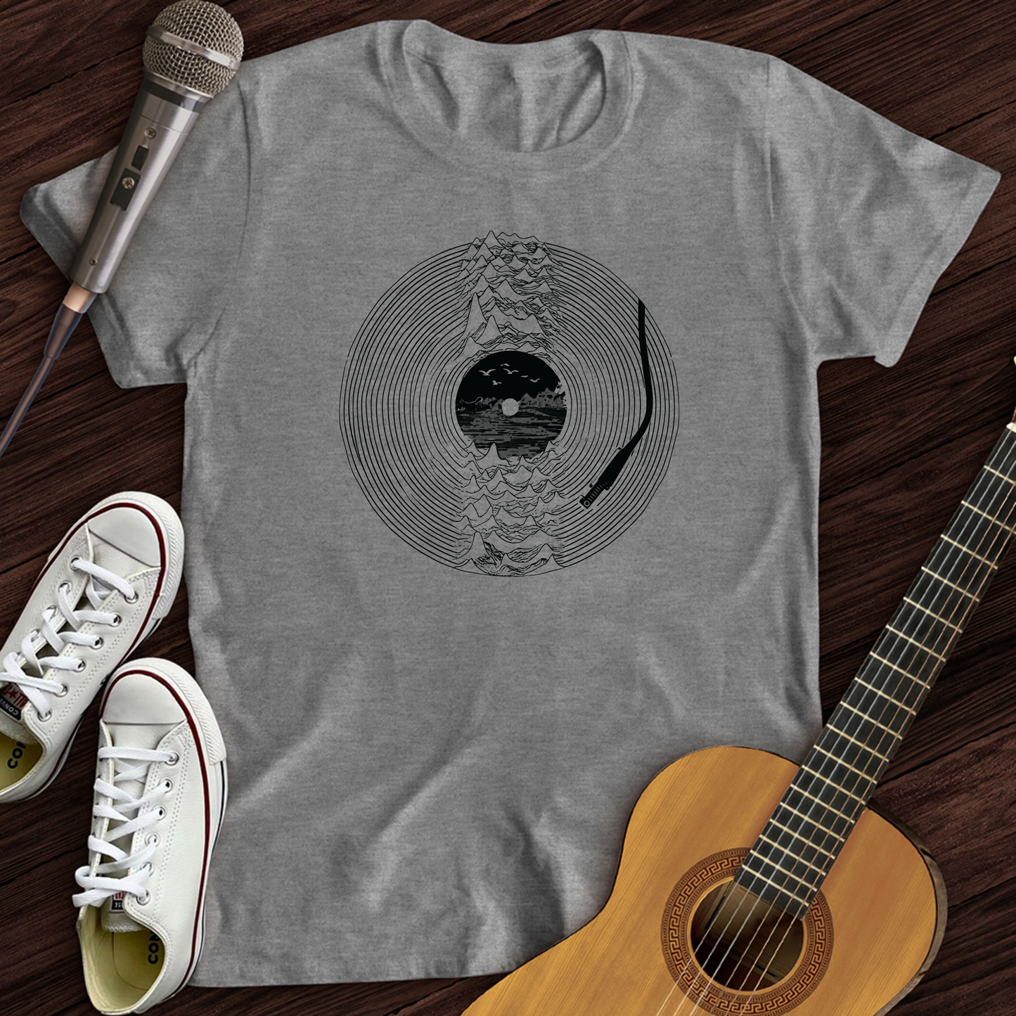 Vinyl Soundwaves T-Shirt