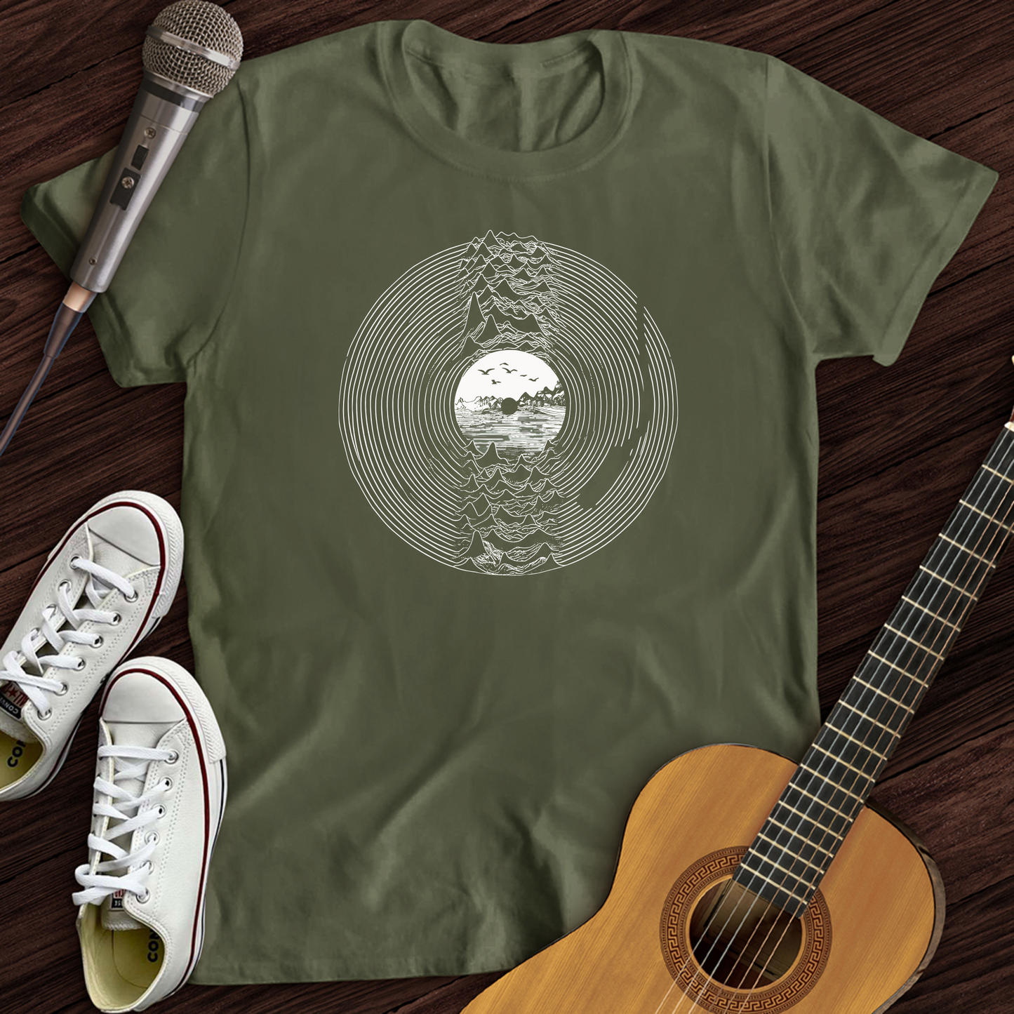 Vinyl Soundwaves T-Shirt