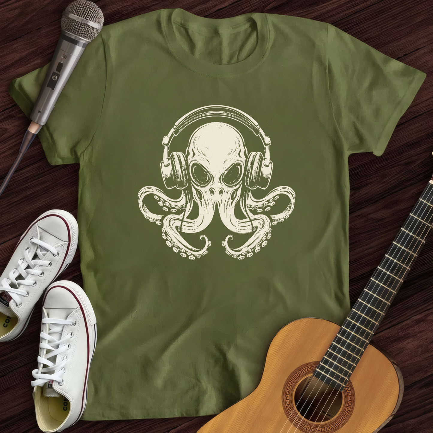 Octopus Jammin Softstyle T-Shirt