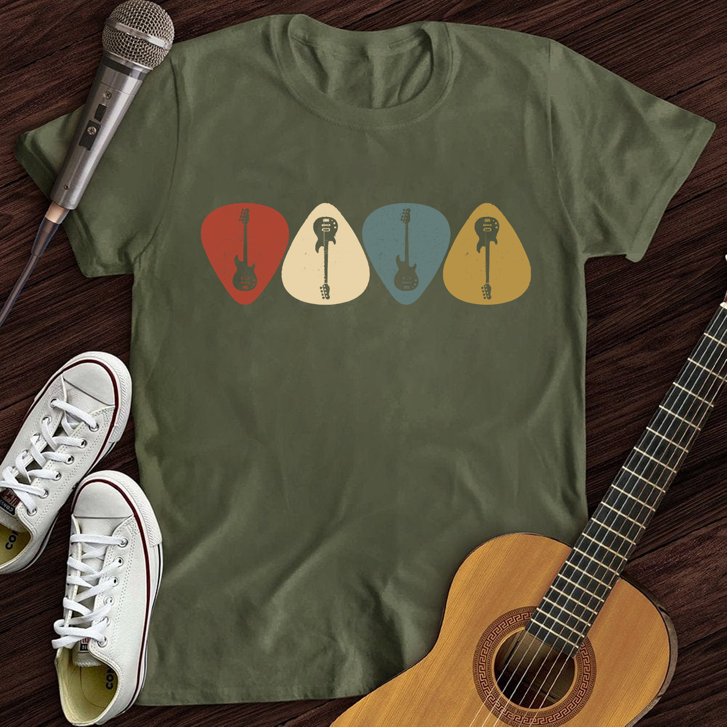 Retro Rock Picks T-Shirt