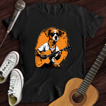 Dog_Guitarist_Softstyle T-Shirt