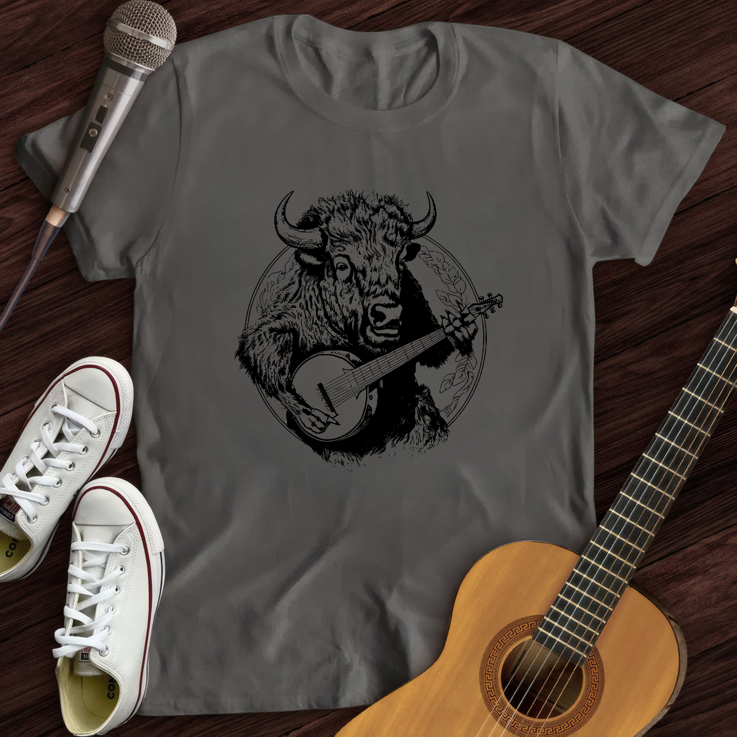 Banjo Bison Softstyle T-Shirt