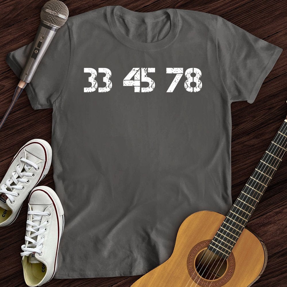 33-45-78 RPM Turntable T-Shirt
