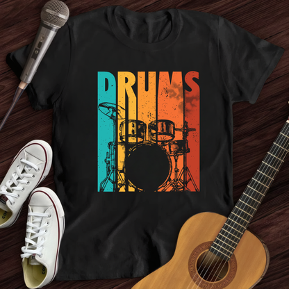 Retro Drummer T-Shirt
