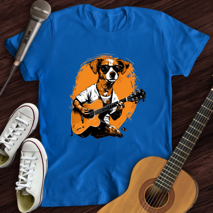 Dog_Guitarist_Softstyle T-Shirt