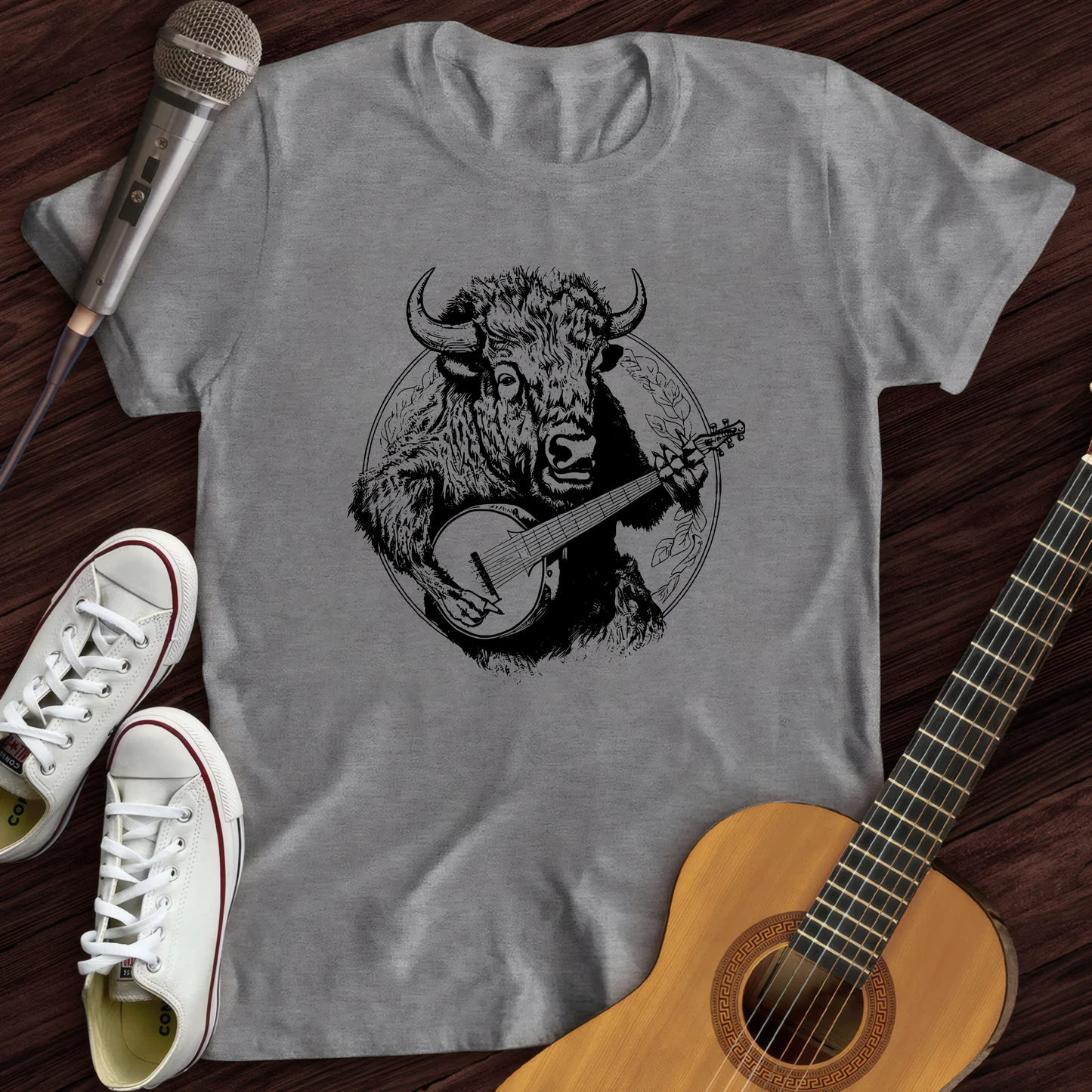 Banjo Bison Softstyle T-Shirt
