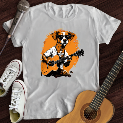 Dog_Guitarist_Softstyle T-Shirt