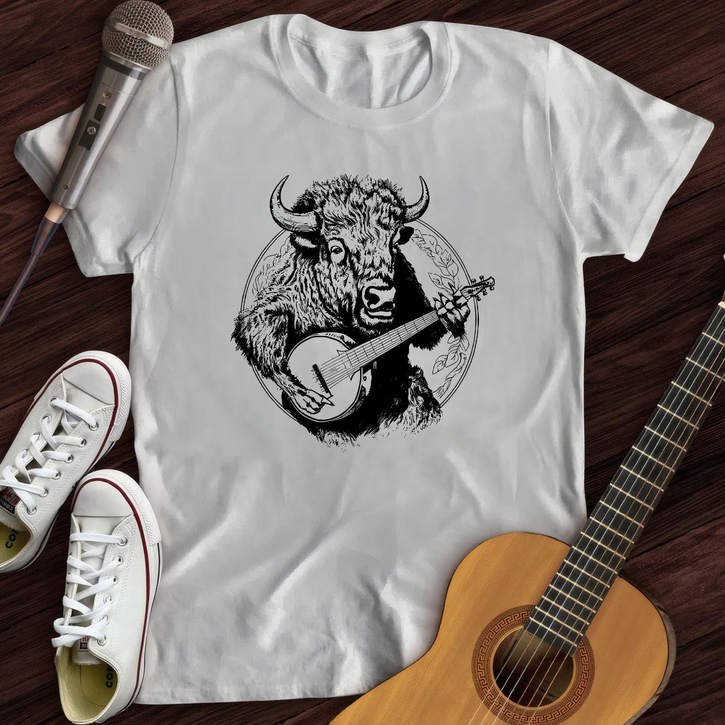 Banjo Bison Softstyle T-Shirt