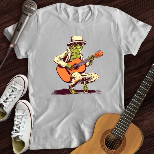 Vintage Guitar Frog Softstyle T-Shirt
